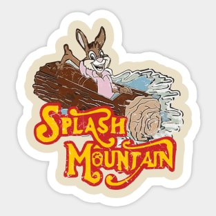 Splash Mountain Funny Rabbit Sticker